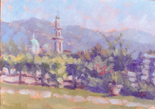 Italian Winery Garden