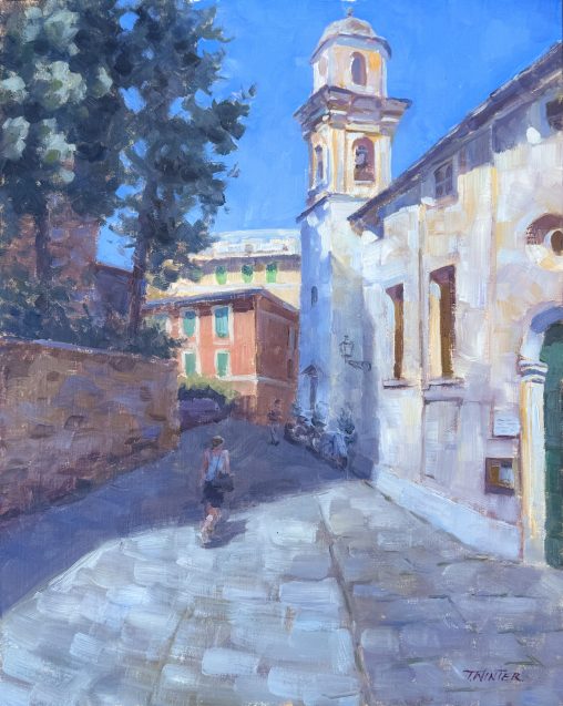 Oil Painting of Rapallo